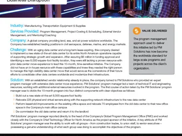 Consolidating Data Center Operations with Zero Business Disruption
