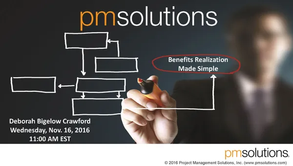 Benefits Realization Made Simple Webinar