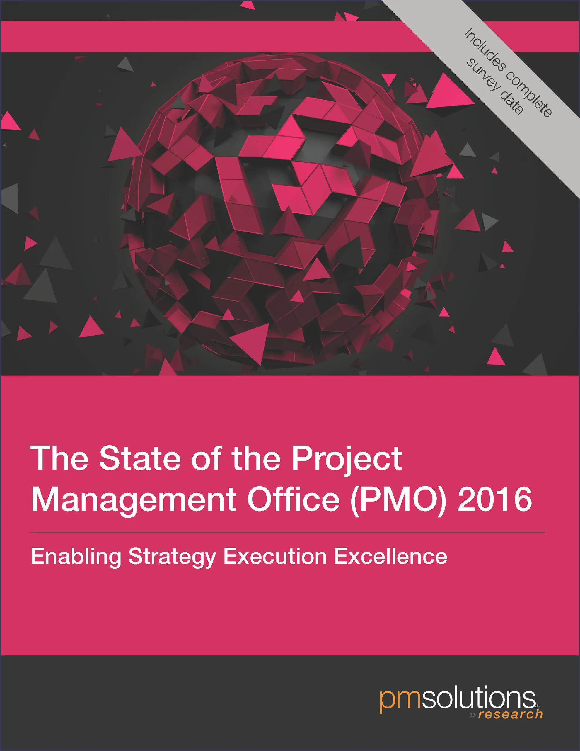 State of the PMO 2016 Research Report Cover Page 01