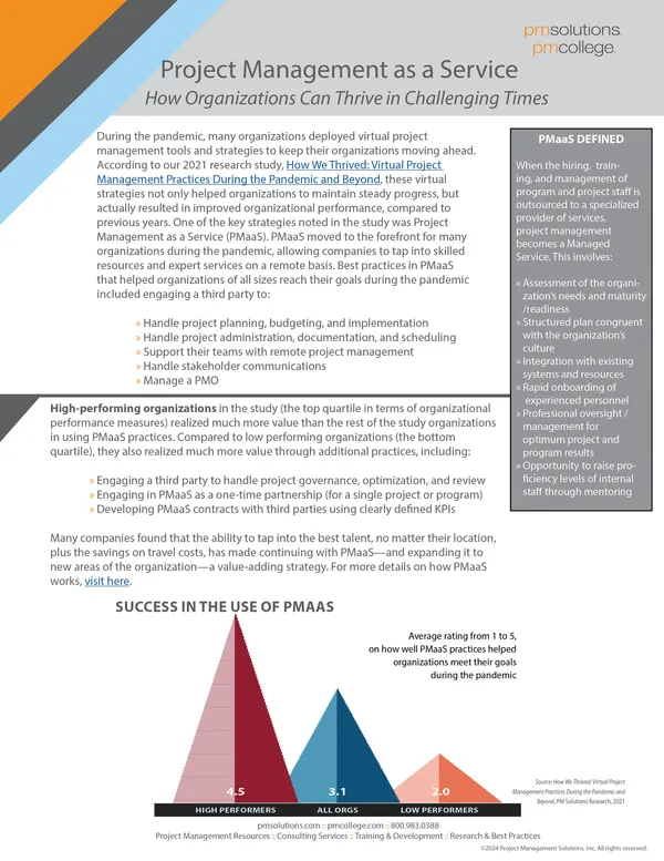 Project Management as a Service