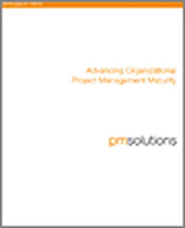 Advancing Organizational Project Management Maturity
